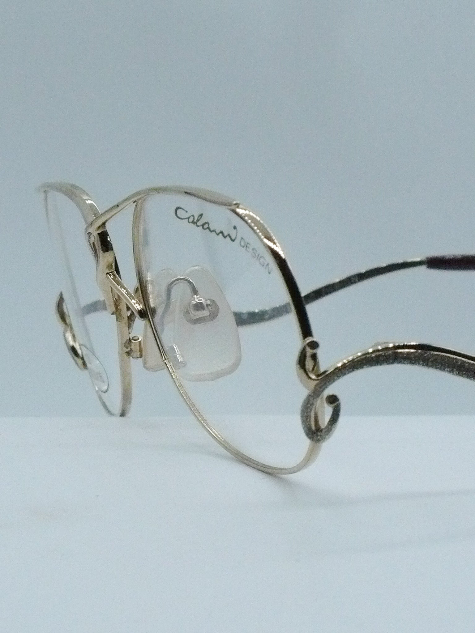 Vintage Luigi Colani Luxury Eyeglasses, brand title