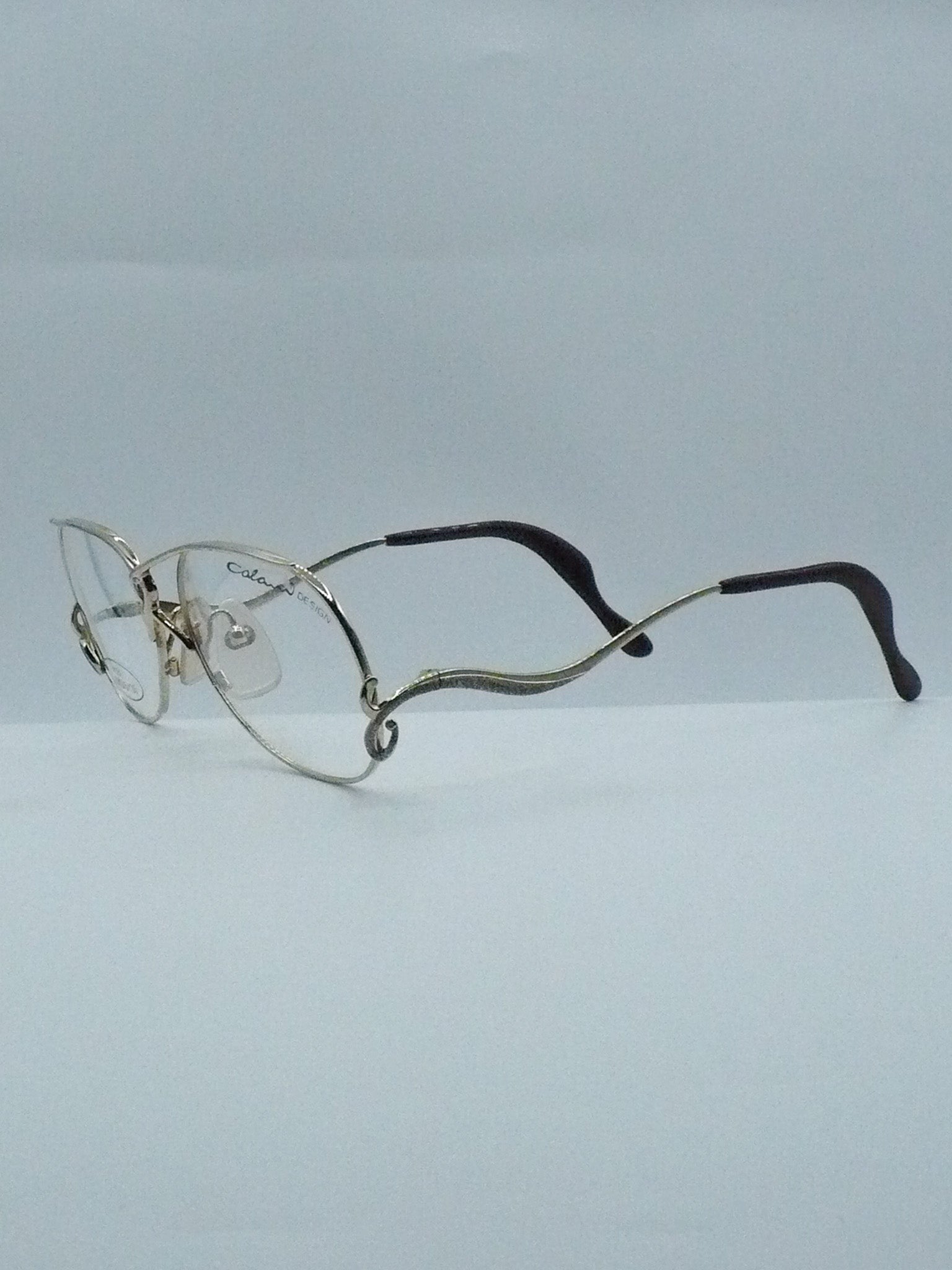 Vintage Luigi Colani Luxury Eyeglasses, left side