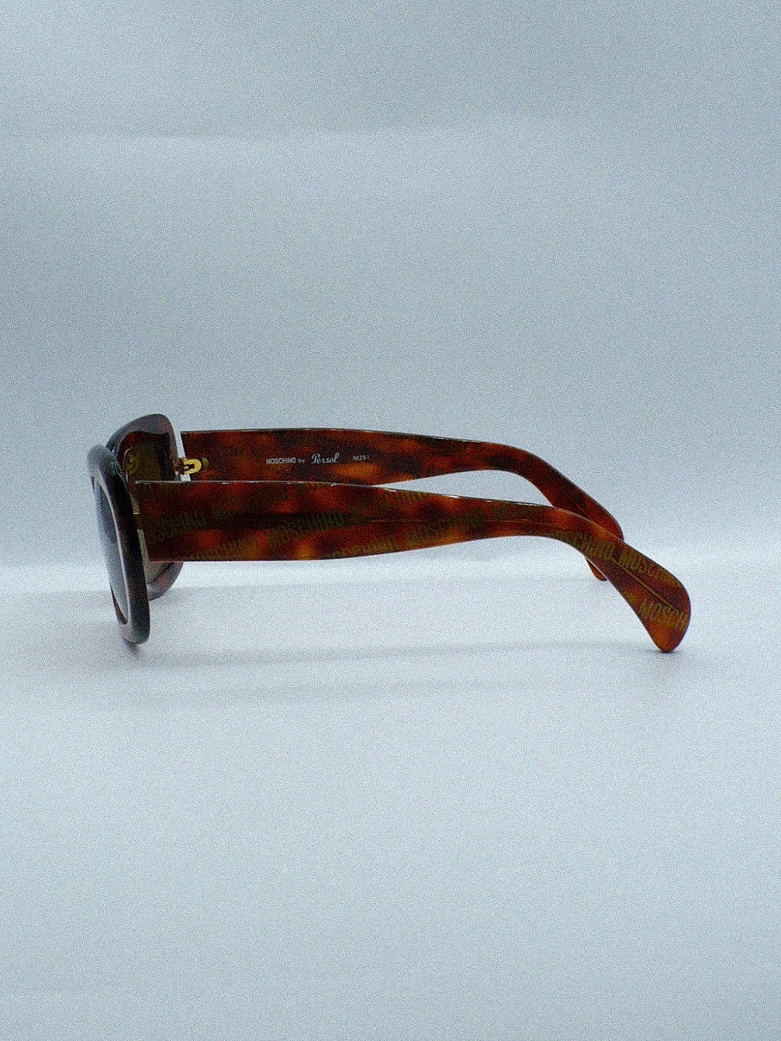 Vintage Moschino x Persol Luxury Sunglasses left side 2