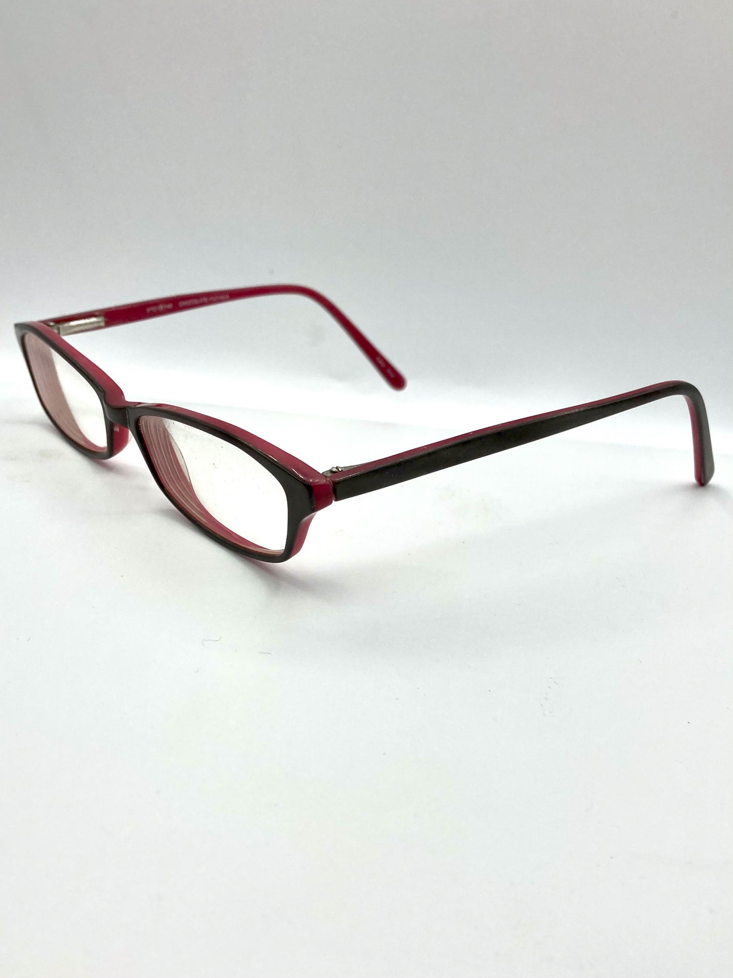 Wild Chocolate vintage Eyeglasses, left side