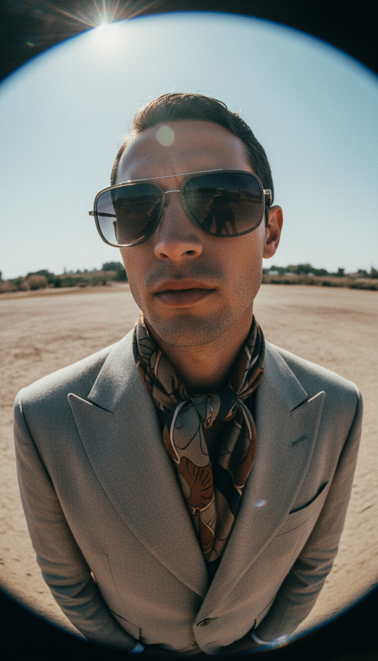 "Modern Aviator" 1990s Dita Sunglasses