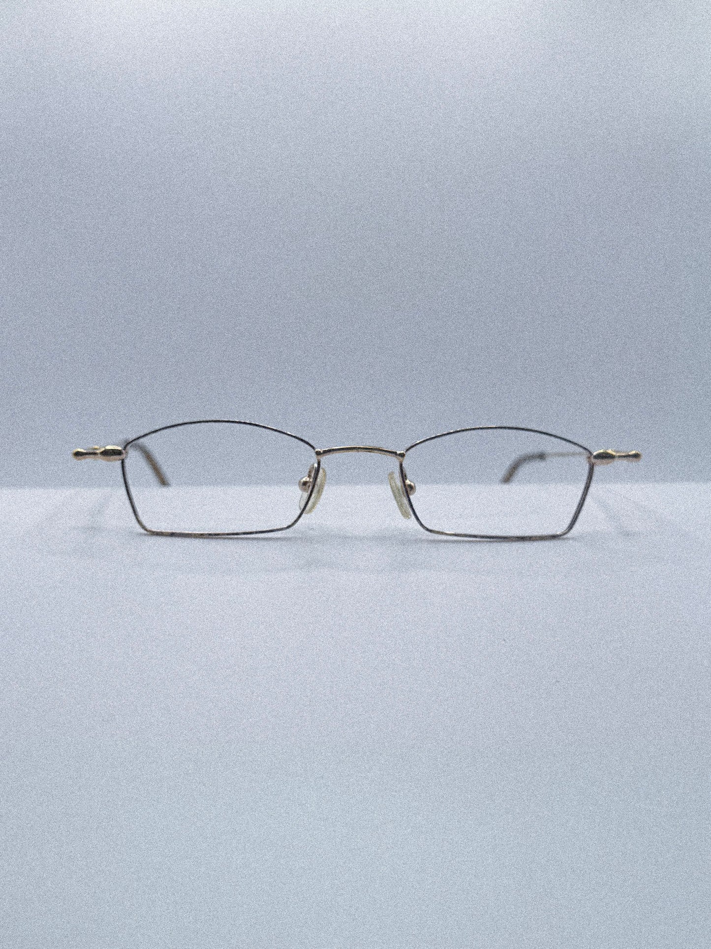 1990s Nicole Miller Mezzoluna Frames | Gold/Tortoise