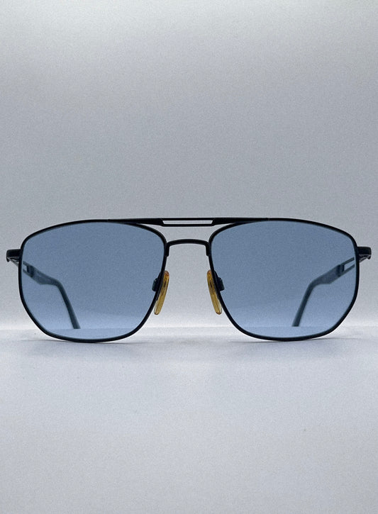Monture Sergio Tacchini ST1006-S des années 80 | Noir/Or