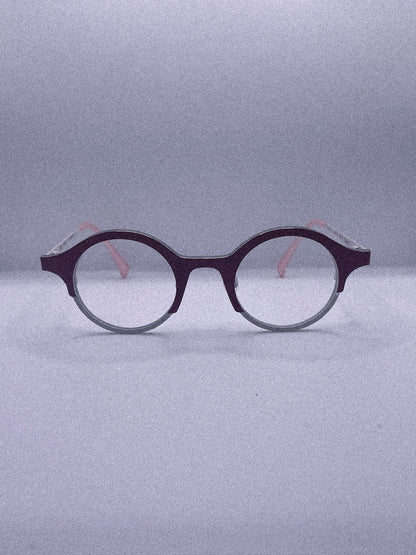 Crimson Eclipse | 1990s LA Eyeworks Eyeglasses Frame