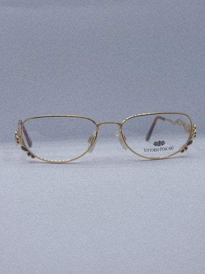 “Golden Sonata” 1980s Vittorio Foscari Eyeglasses