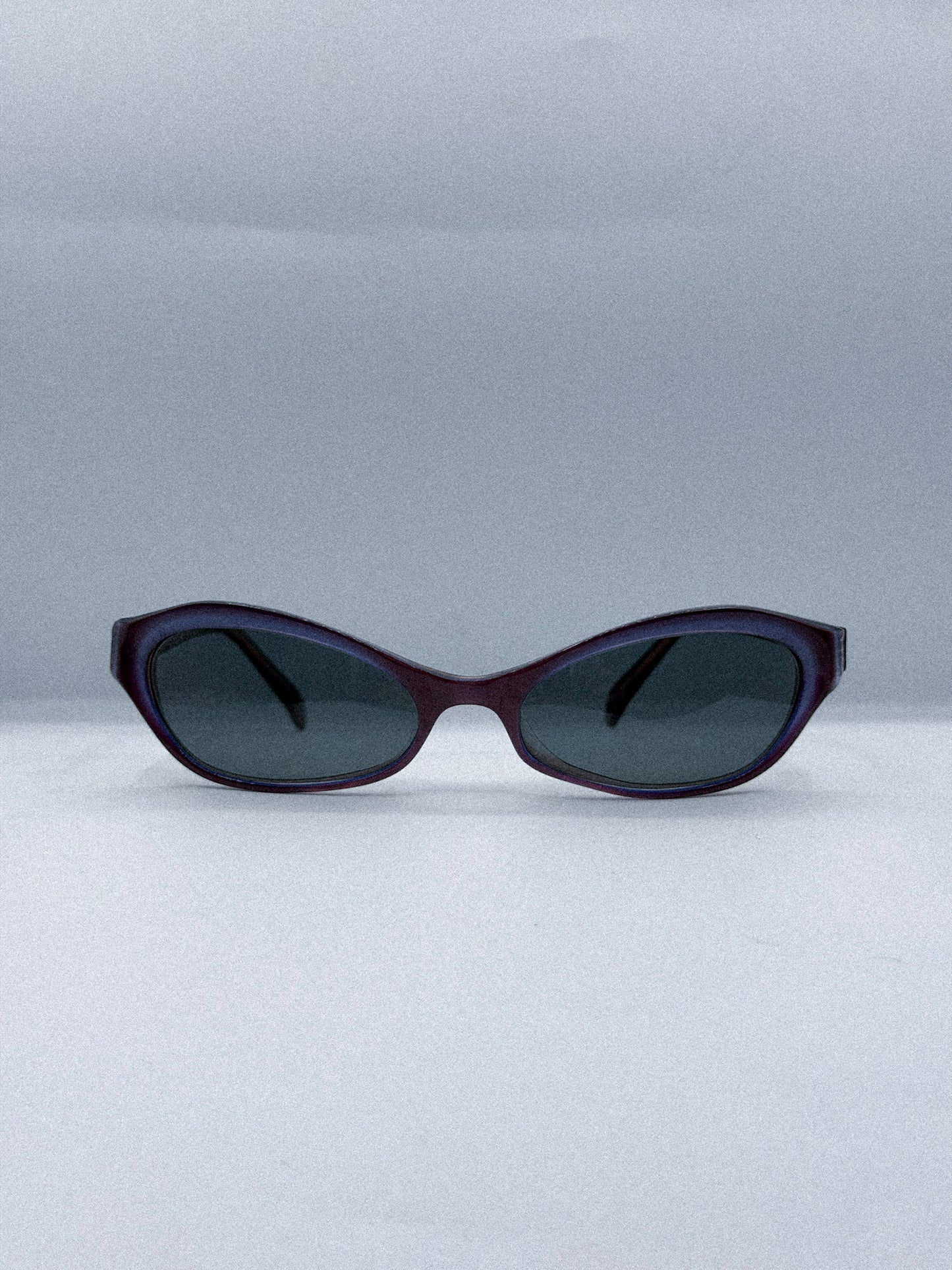 “Plum Shadow” 1990s Nicole Miller Sunglasses
