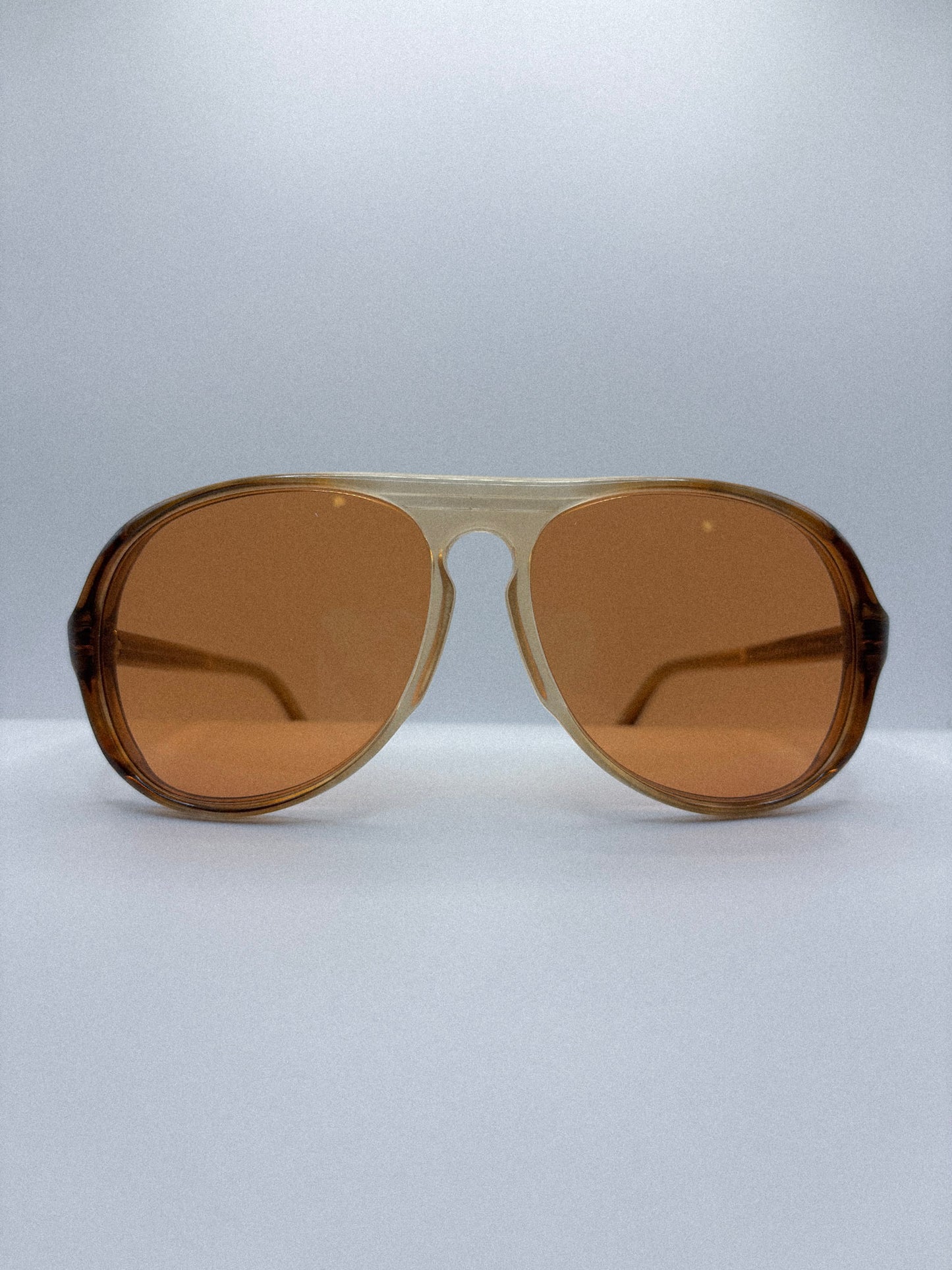 “Sunlit Volume” 1980s Handmade Sunglasses