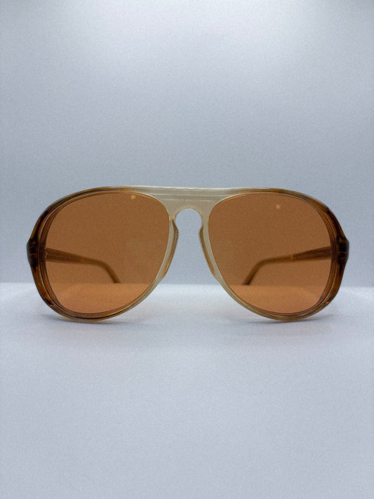“Sunlit Volume” 1980s Handmade Sunglasses