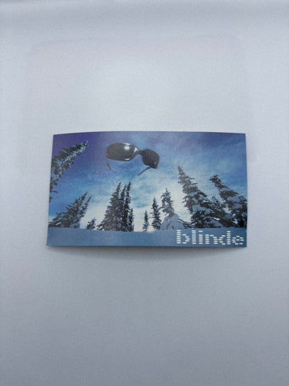 "Transmission" 1990s Blinde Sunglasses