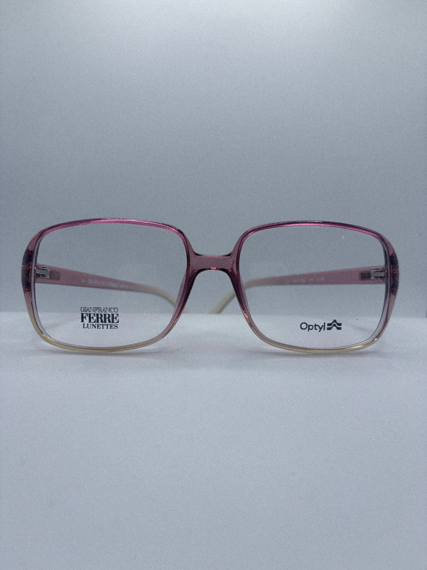“Rose Fade” 1980s Gianfranco Ferré Eyeglasses