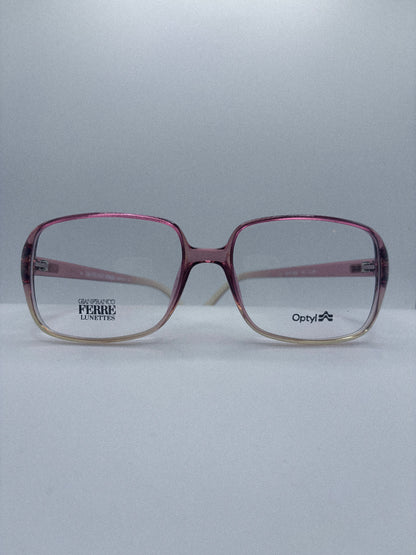 “Rose Fade” 1980s Gianfranco Ferré Eyeglasses