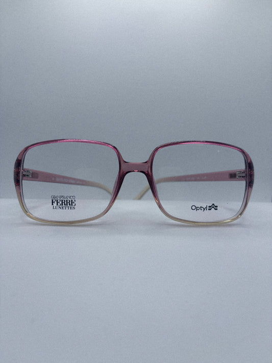 “Rose Fade” 1980s Gianfranco Ferré Eyeglasses