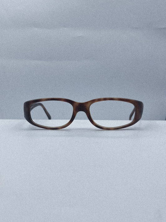 “Tortoise Minimal” 1990s Emporio Armani Eyeglasses Frame