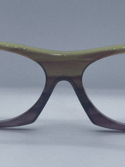 “Olive Mirage” 2000s SEE Eyeglasses