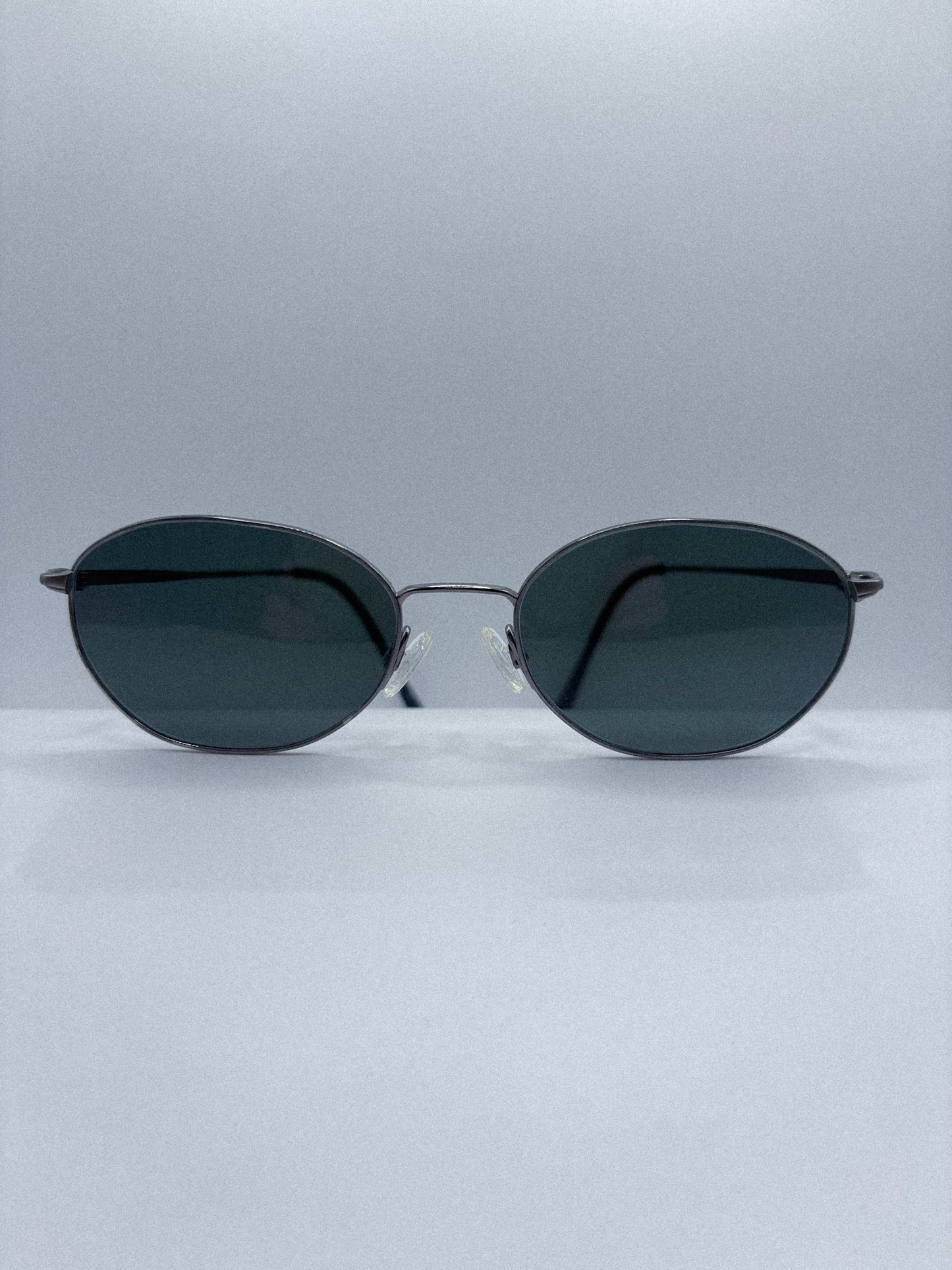 “Graphite Calm” 1980s Charmant Titanium Sunglasses