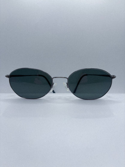 “Graphite Calm” 1980s Charmant Titanium Sunglasses