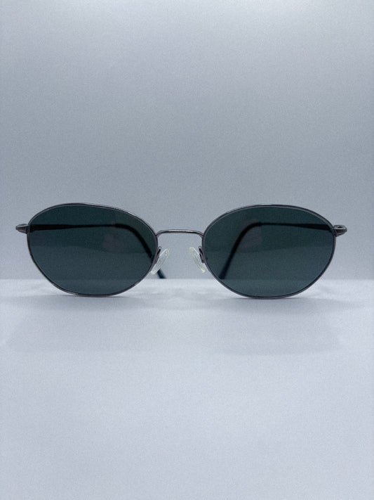 “Graphite Calm” 1980s Charmant Titanium Sunglasses