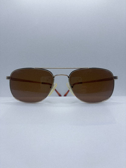 Twin Horizon | 1980s Charmant Aviator Sunglasses