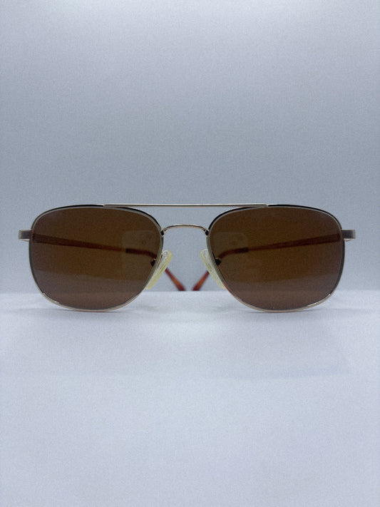 Twin Horizon | 1980s Charmant Aviator Sunglasses