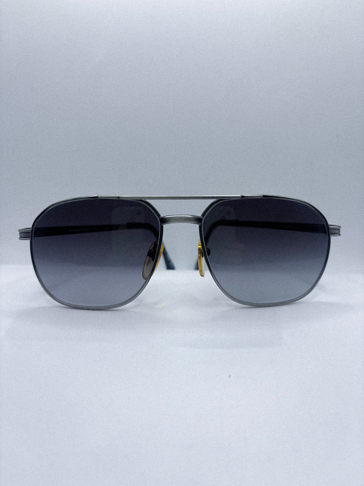 “Silver Screen Fade” 1980s Humphrey Bogart Aviator Sunglasses