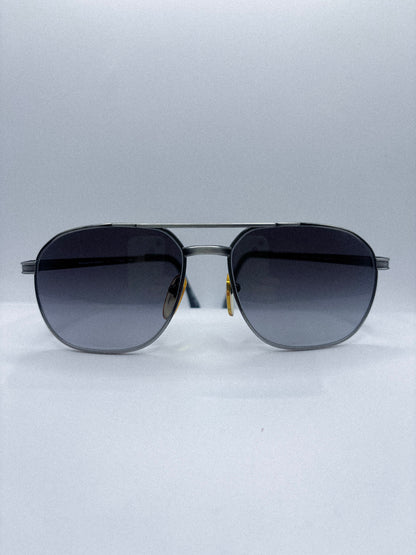 “Silver Screen Fade” 1980s Humphrey Bogart Aviator Sunglasses