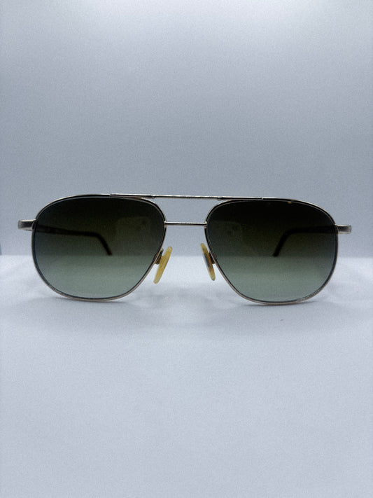 “Green Horizon” 1980s Art Craft Sunglasses