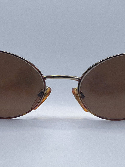 1980s Vogue VO3231-S Sunglasses | Gold/Tortoise