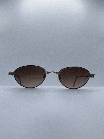 1990s Attitudes For Eyes 96415-S Sunglasses | Antique Gold/Tortoise