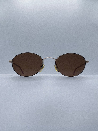 1980s Oscar de la Renta OS516 Sunglasses | Antique Gold/Tortoise