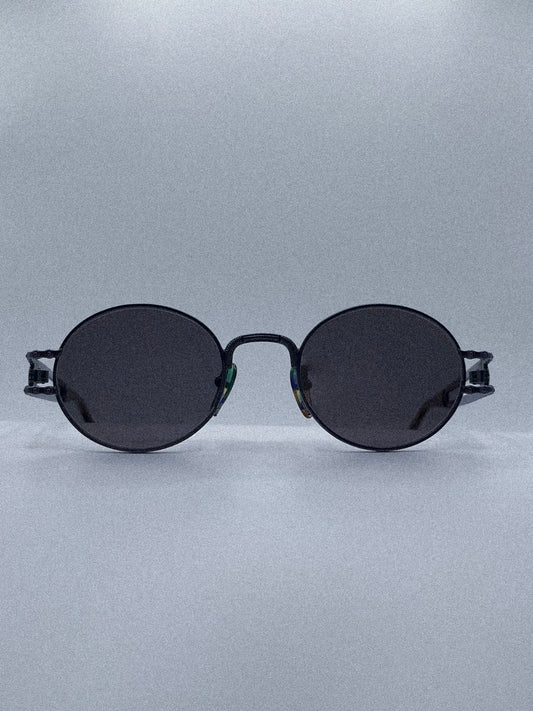 1980s Nicole Miller NM1428 Sunglasses | Antique Blue