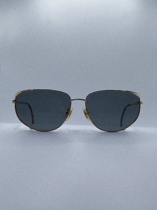 1970s Tura 727 Sunglasses | Gold