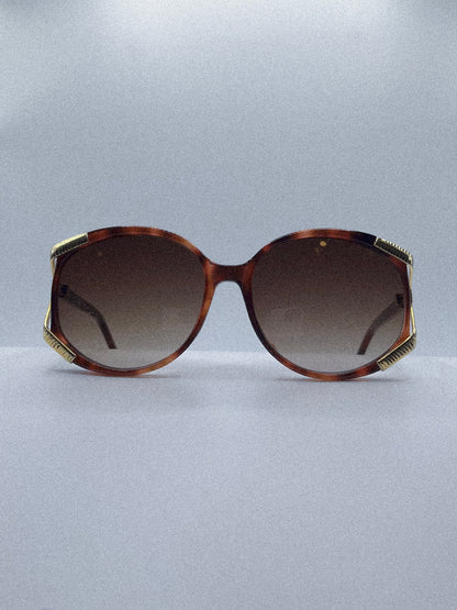1980s Safari 653 Sunglasses | Gold/Tortoise