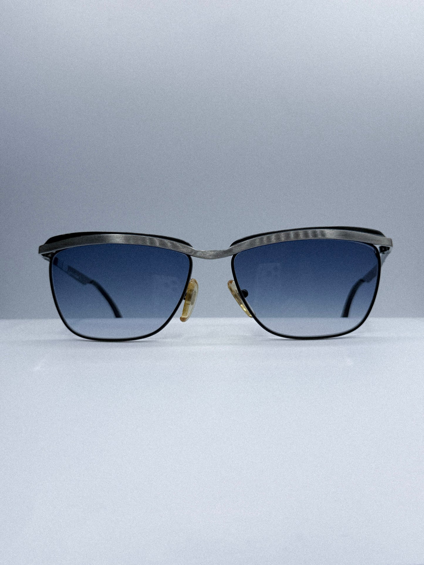 “Blue Static” 1980s New Wave Sunglasses