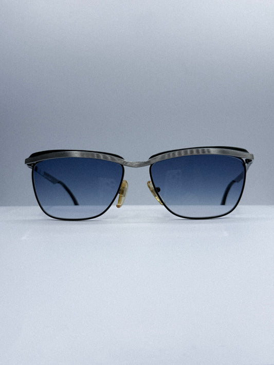 “Blue Static” 1980s New Wave Sunglasses