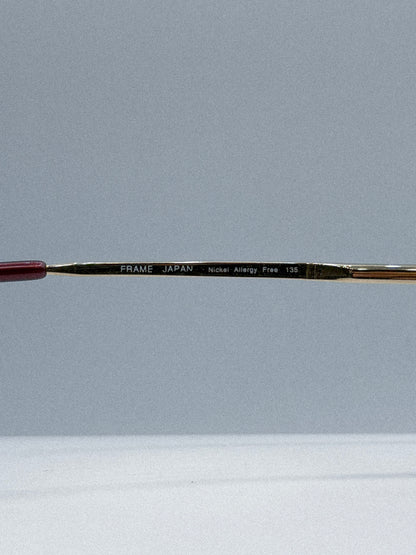 “Quiet Ember” 1990s Charmant Sunglasses