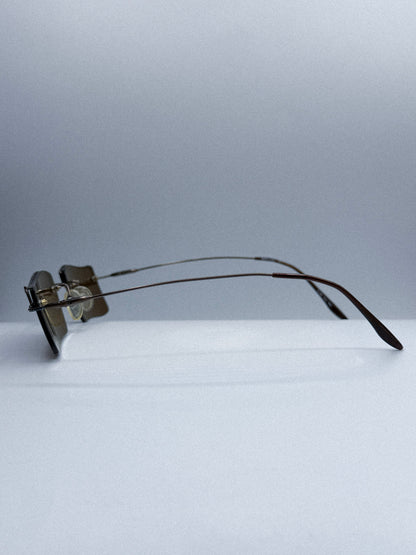 “Geometric Drift” 1980s Theo Sunglasses