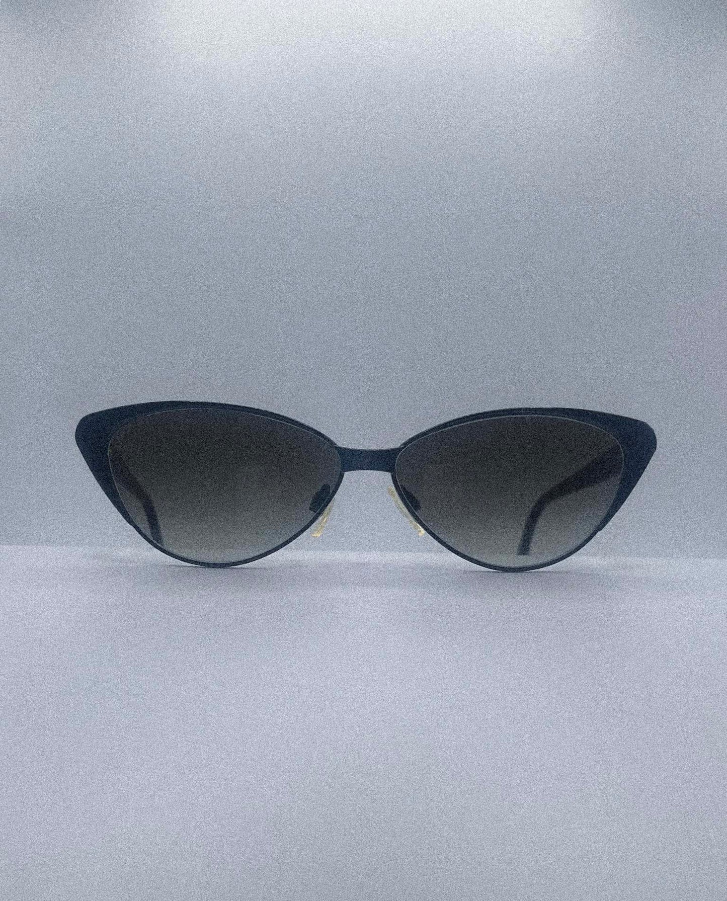 1990s Brendel 8524 Cateye Sunglasses | Black