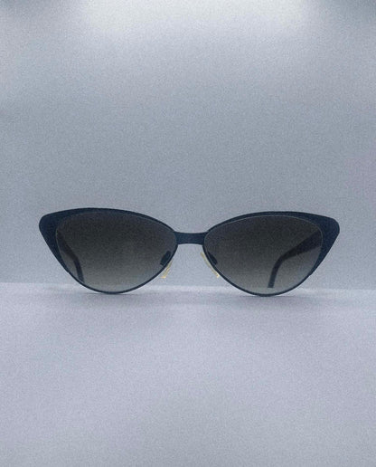 1990s Brendel 8524 Cateye Sunglasses | Black