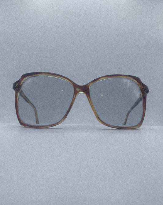 1970s Vintage Angular Square Sunglasses | Tortoise