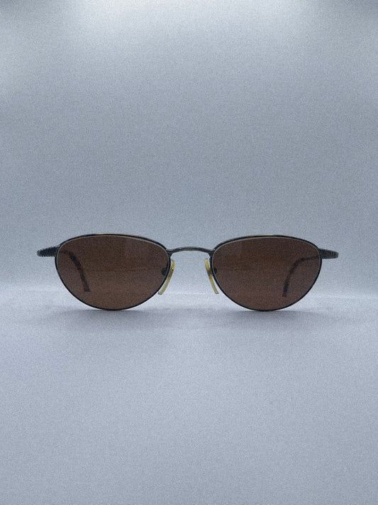 1980s Brendel Oval Sunglasses | Bronze/Tortoise