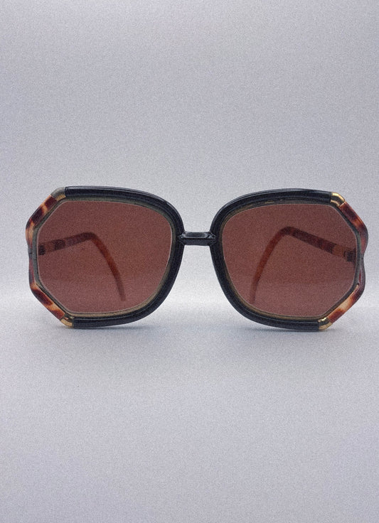 "Le Carré Noir" 1970s Ted Lapidus Sunglasses