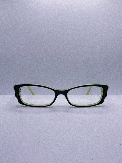 Emerald Outline | 1980s Jean Lafont Eyeglasses Frame