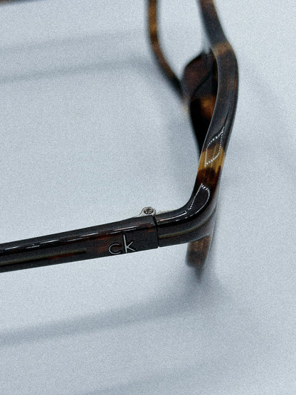 "Timeless Tortoise" 1990s Calvin Klein Eyeglass Frames