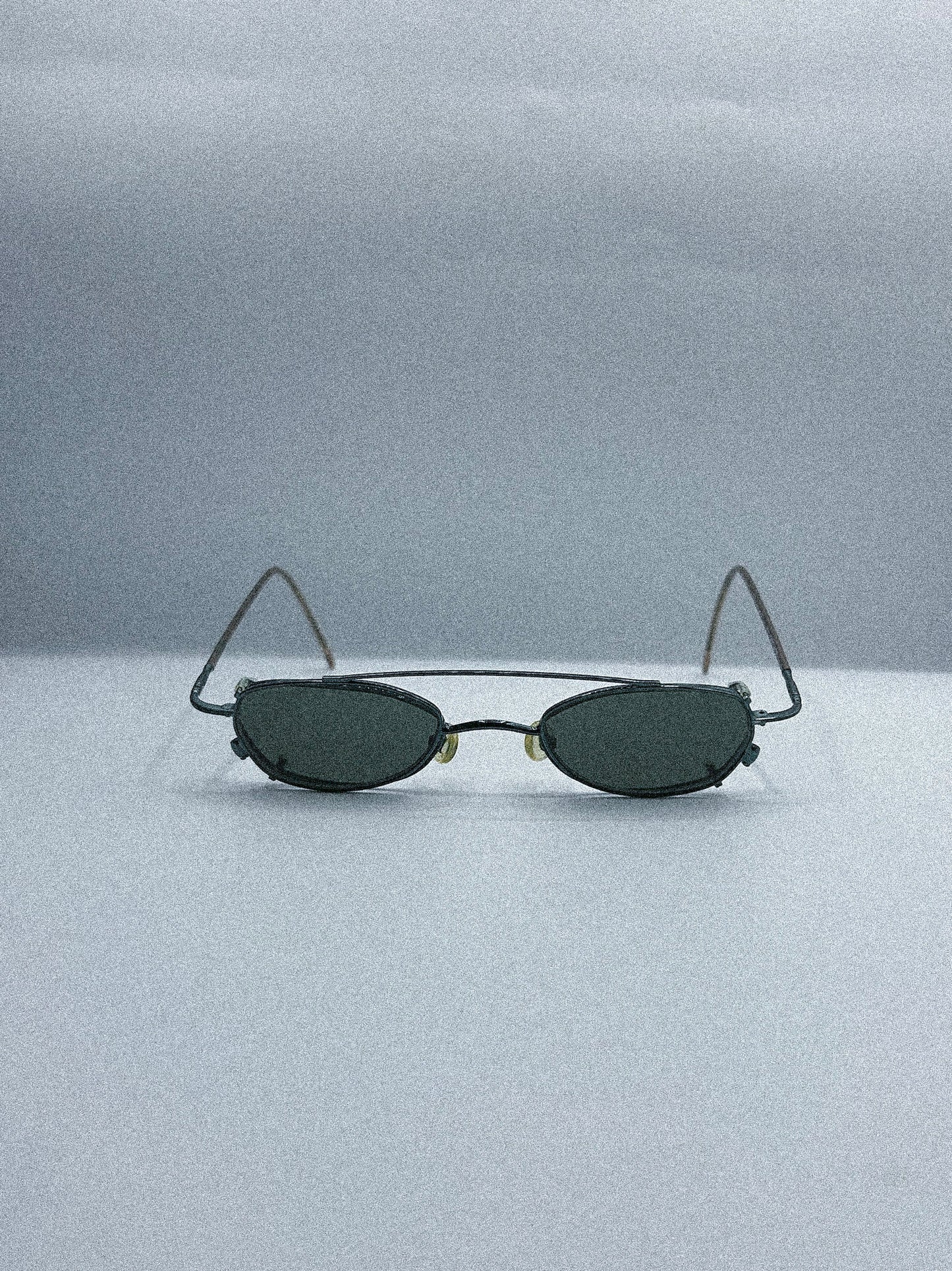 "Futurist Metal" 1980s Pro Design Sunglasses