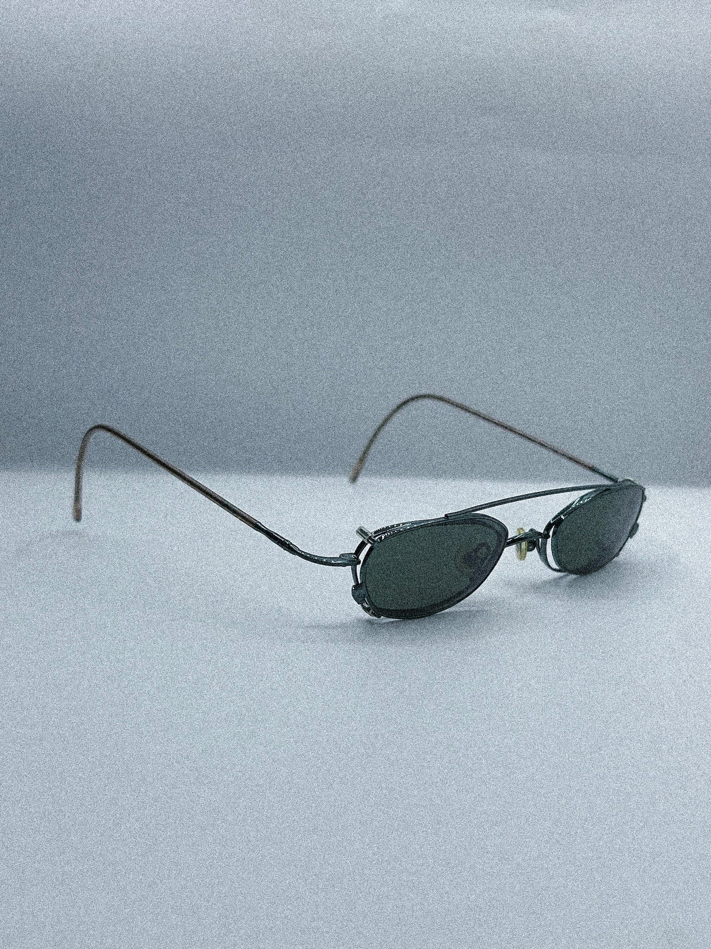 "Futurist Metal" 1980s Pro Design Sunglasses