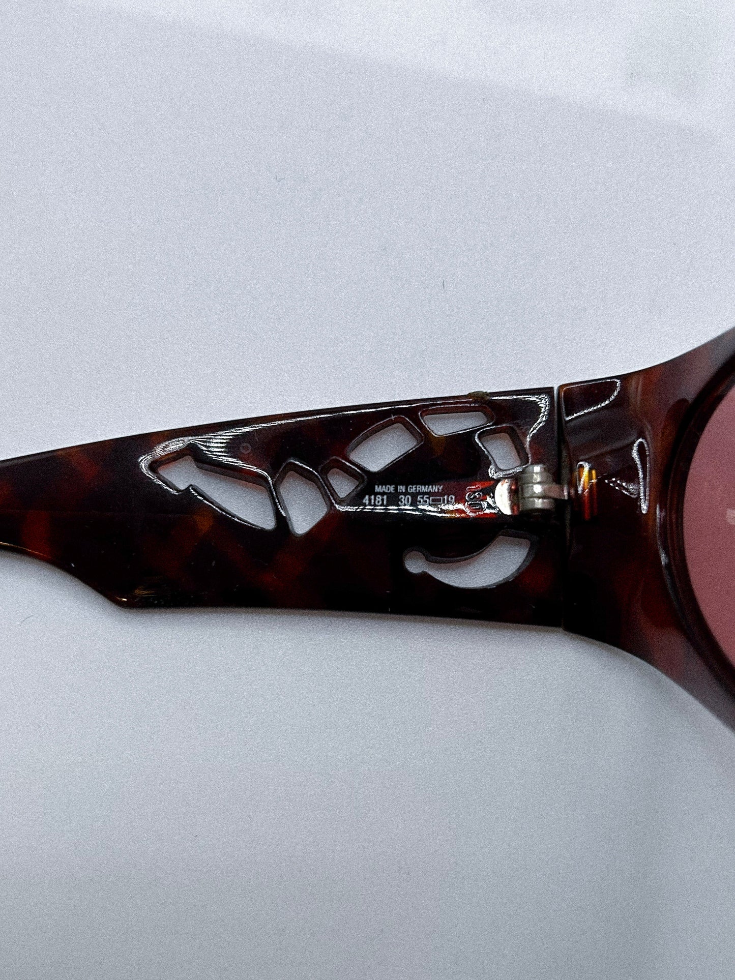 “Honeycut Wrap” 1960s Optyl Sunglasses