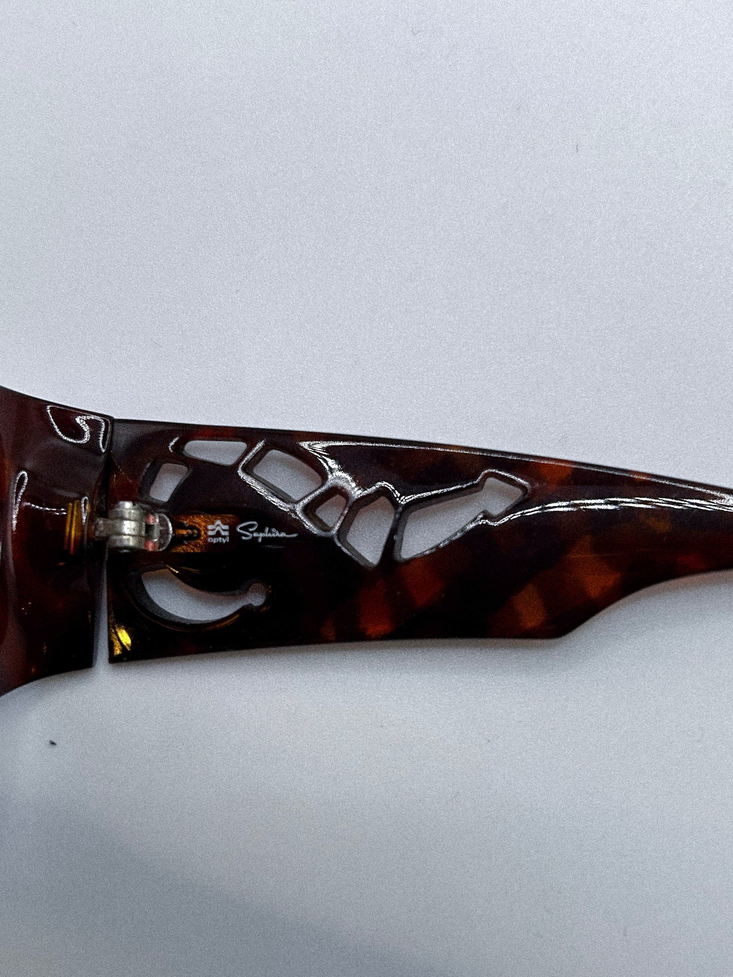 “Honeycut Wrap” 1960s Optyl Sunglasses