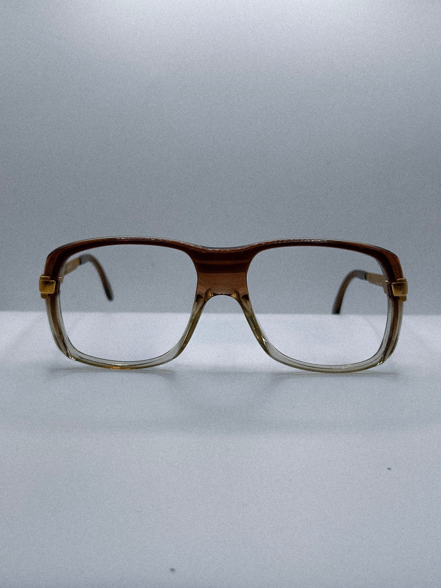 “Amber Crest” 1980s Martin Eyeglasses