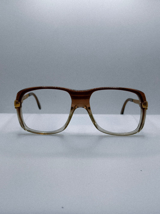 “Amber Crest” 1980s Martin Eyeglasses