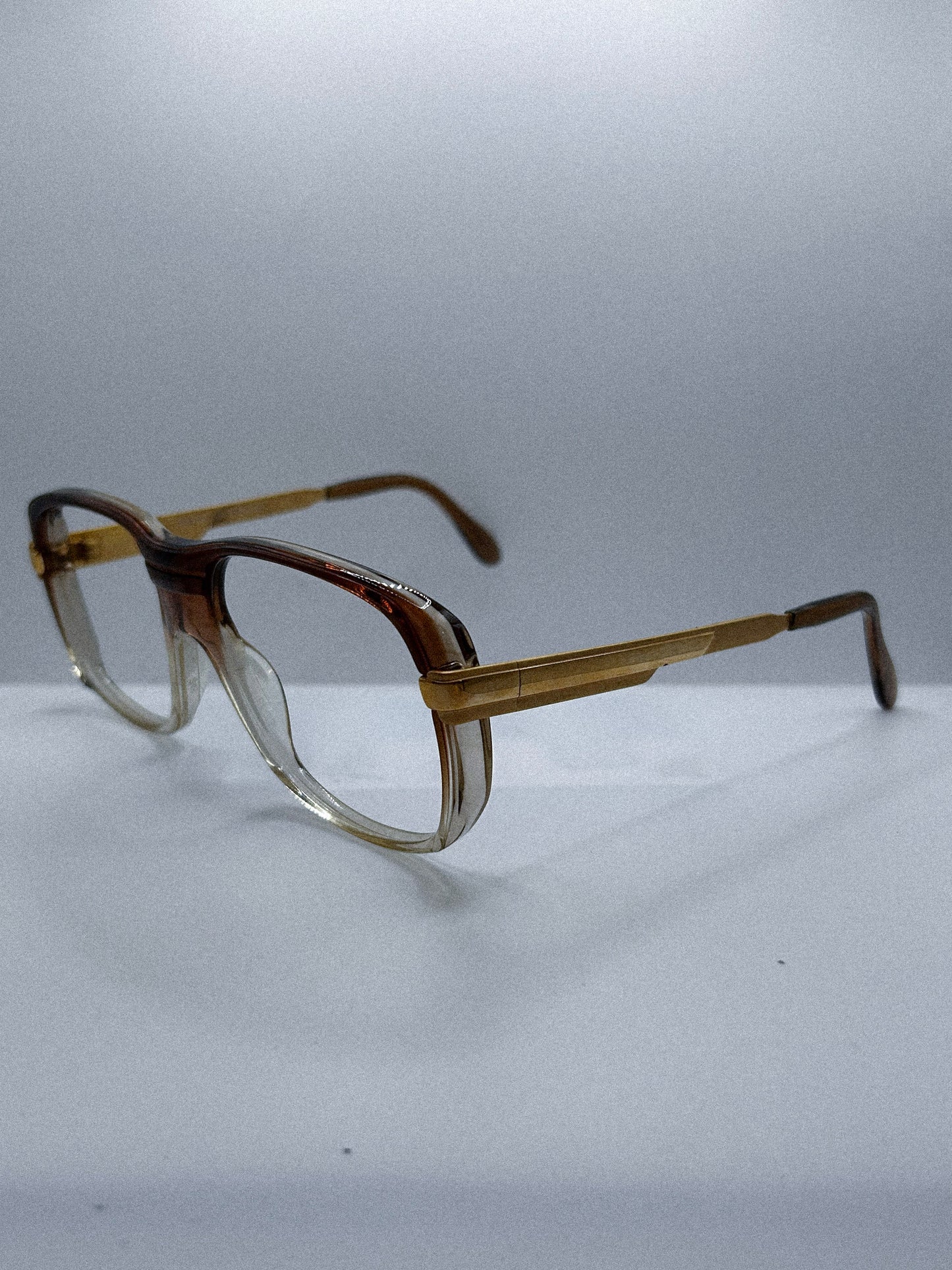 “Amber Crest” 1980s Martin Eyeglasses
